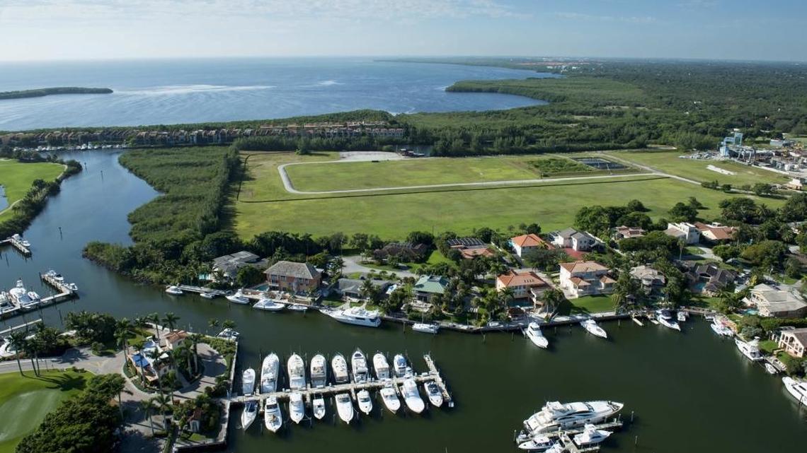 An old Florida Power & Light power plant site along the South Dade shore is at the center of a tug-of-war between the village of Palmetto Bay and real estate developers.