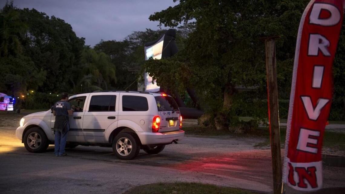 Blue Starlite Mini Urban Drive-In evokes nostalgia in new Palmetto Bay location