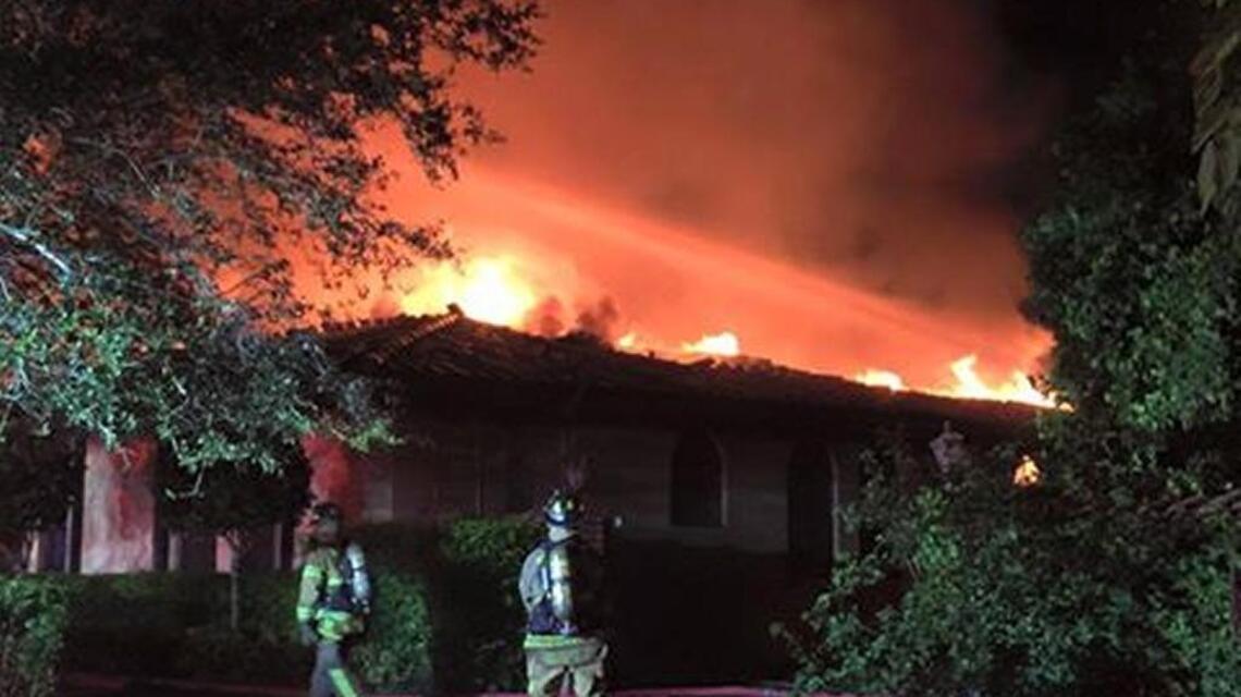 Miami-Dade Fire is investigating intense blaze in Pinecrest home