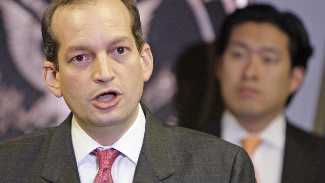 . Alexander Acosta, pictured as U.S. attorney in 2007.