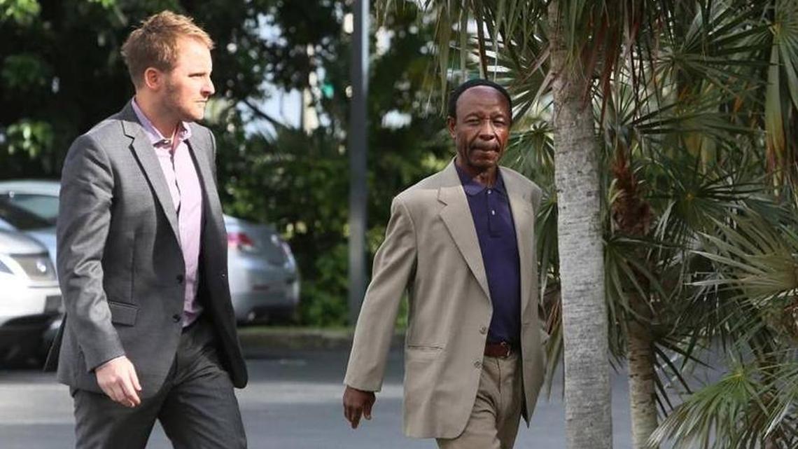 Victor Igwe (right) is suing the city of Miami claiming the city allowed his contract to expire after he cooperated with federal authorities in an investigation into the City Hall's budget maneuvering. In 2016, the city  agreed to pay a fine to the Securities and Exchange Commission after a federal jury found the city violated securities regulations.