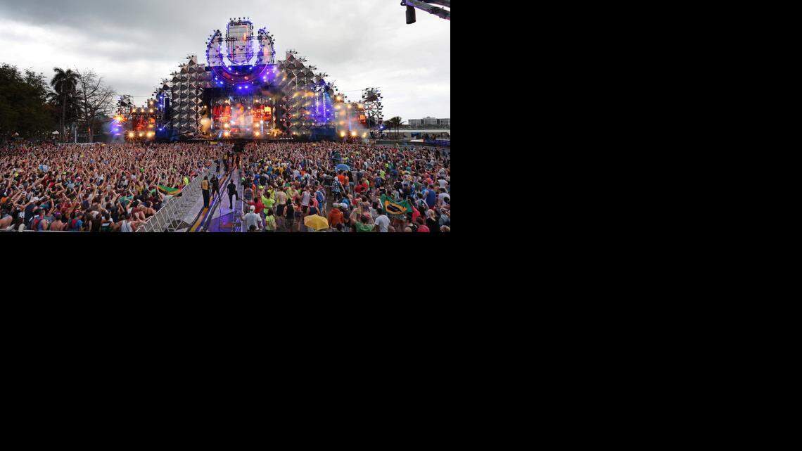 
The main stage at the 2013 Ultra Music Festival in Miami.

