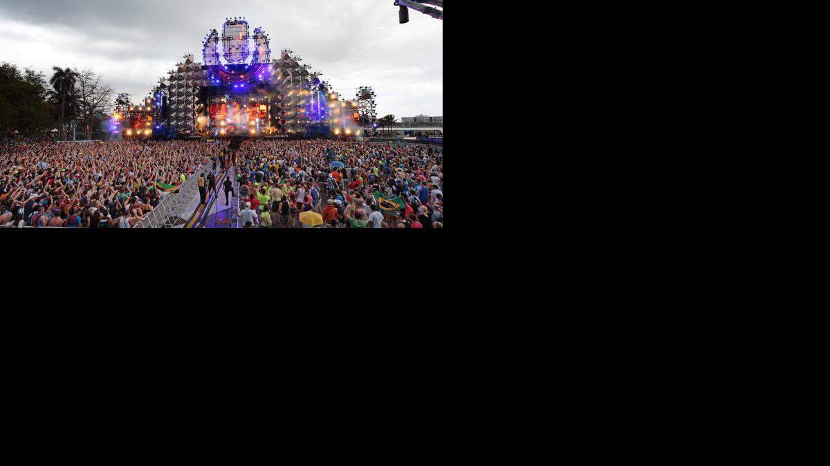
The main stage at the 2013 Ultra Music Festival in Miami.
