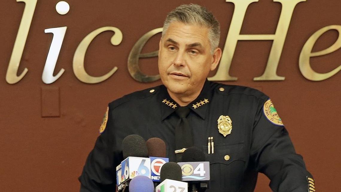 City of Miami Police Chief Rodolfo Llanes will remain on the job through March 31 of next year. He was scheduled to retire Tuesday, but his contract was renewed an additional six months.