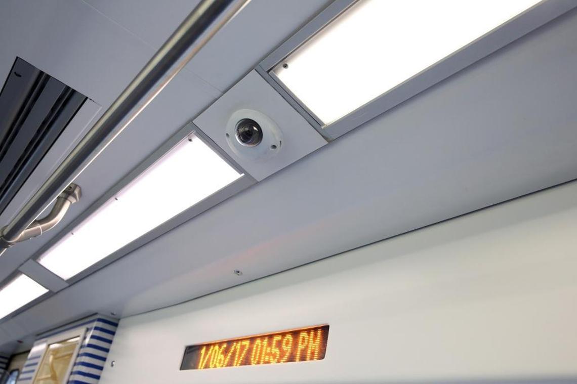 Security cameras will be able to keep an eye on riders in the new Metrorail cars. The new trains are being tested and soon will be on the rails for commuters to ride.