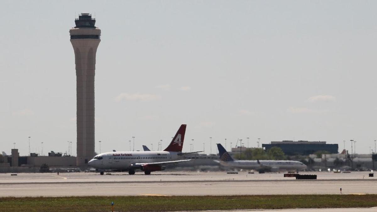 Miami International Airport.