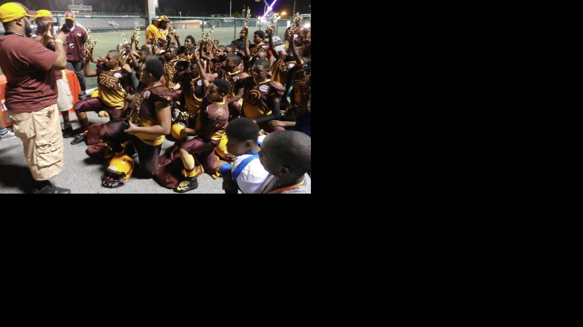 
The North Miami Beach Sundevils won the 12U (130 pound) Super Bowl of the Miami Xtreme Youth Football League at Ted Hendricks Stadium at Milander Park in Hialeah.
