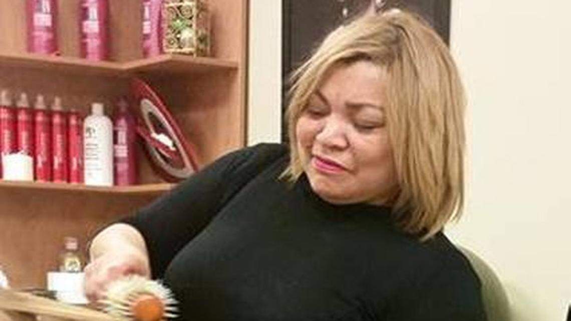 
LONGTIME HAIRDRESSER: Panama native Aquilina ‘Nina’ Garcia, 51, started to cut and style hair at 14. She opened her own salon, Nina’s Hair Studio, in 2007 at Salonz Beauty & Spa Suites in Flagler Park Plaza.
