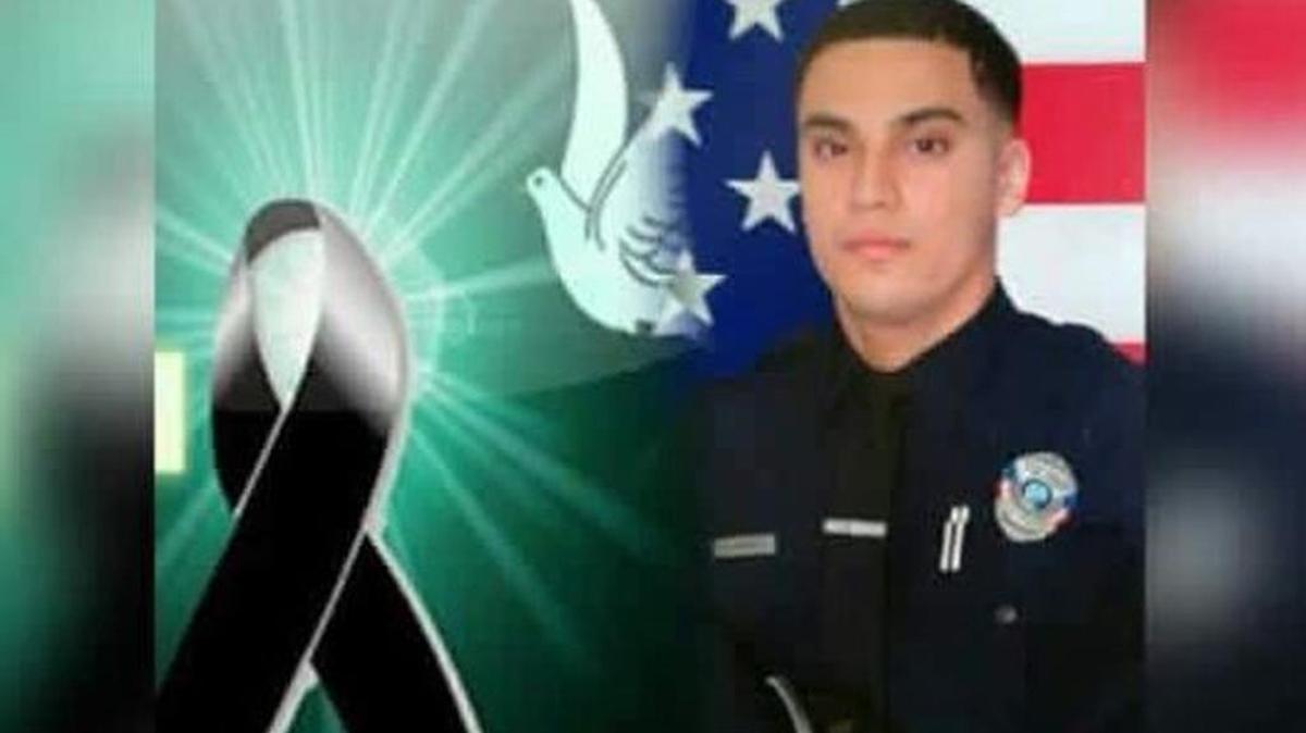 Miami police officer Rene Banegas was killed in a car crash early Sunday morning.