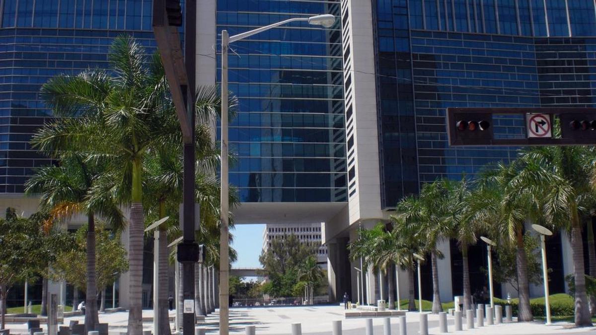 The federal courthouse in Miami.