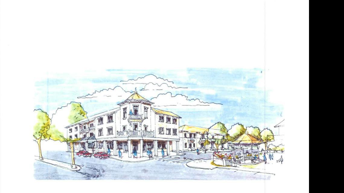 
A rendering of Madison Square 
