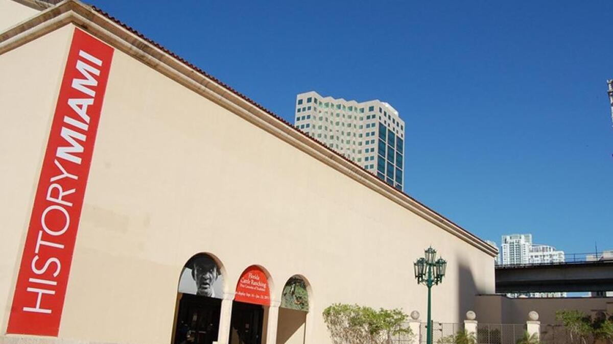 HistoryMiami Museum in downtown Miami.