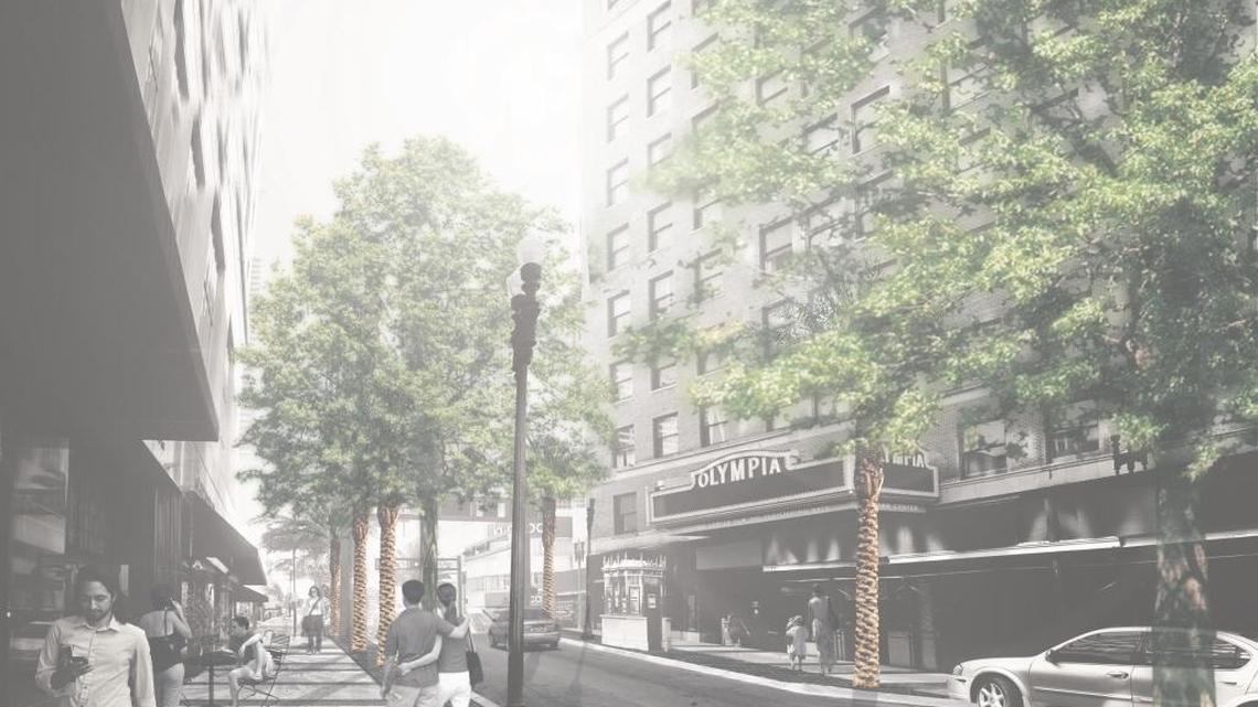 Rendering of Flagler Street reconstruction