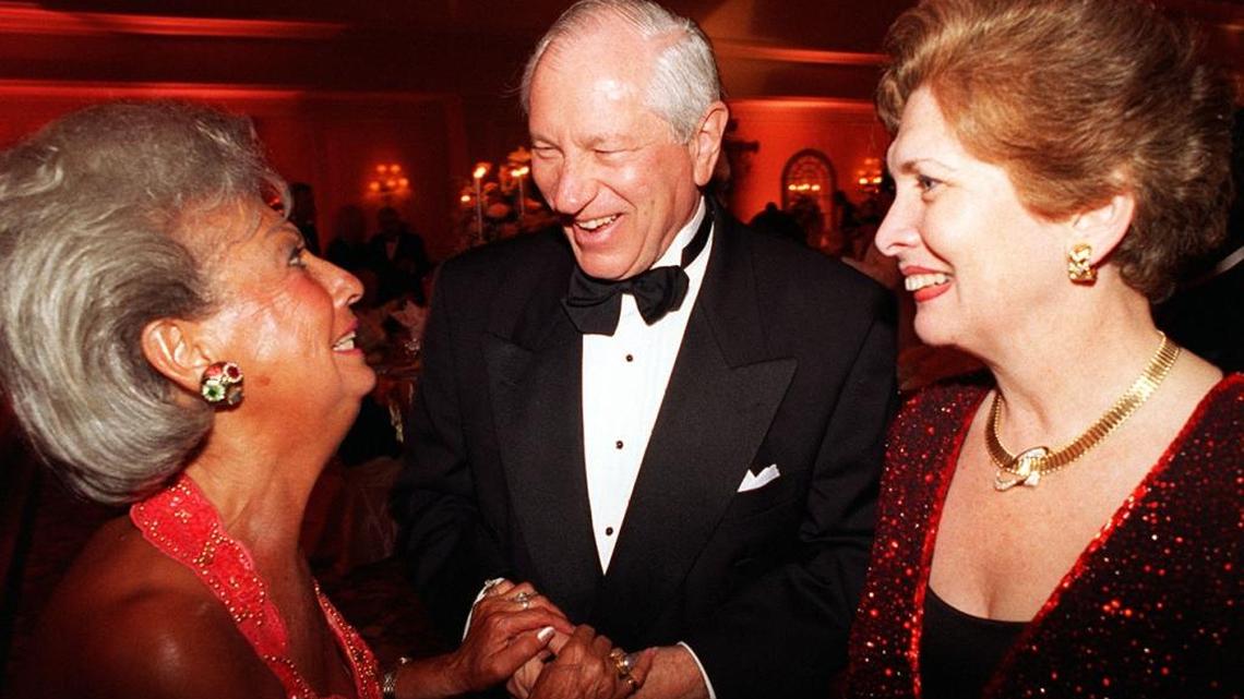 Retired Miami-Dade Judge Philip Bloom, pictured here with his wife, former state Rep. Elaine Bloom, at a ball in Aventura in 2006. Philip Bloom died Thursday, Jan. 4, 2018, at age 87.