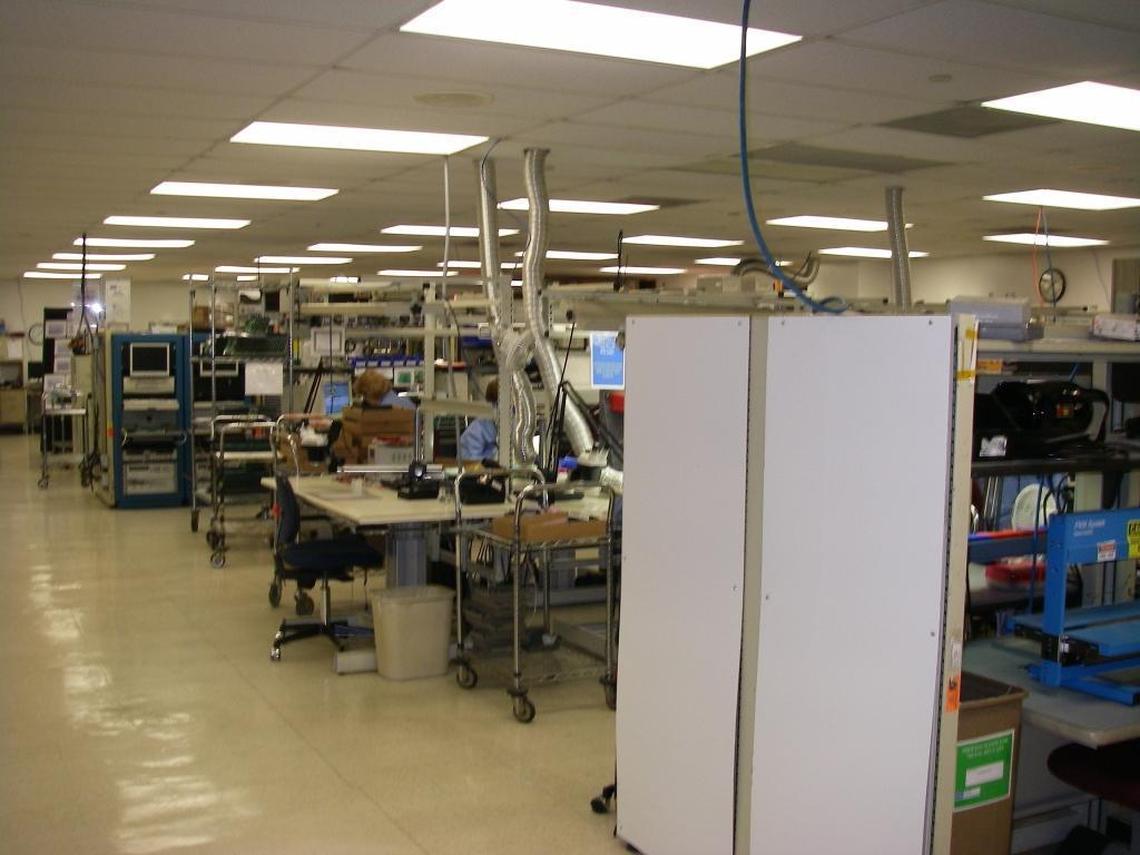 David Coriaty gave the Penningtons and other investors a tour of Florida MicroElectronics, a manufacturer in West Palm Beach where Hawk prototypes were being produced.