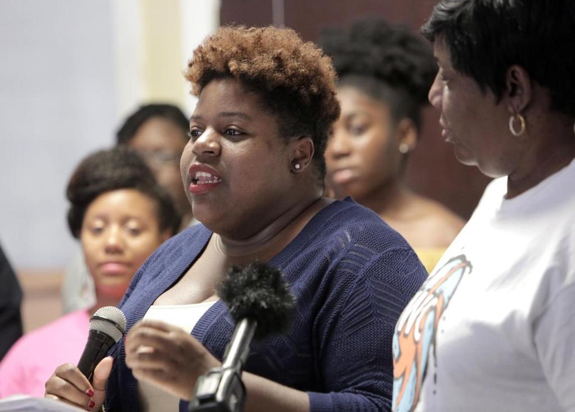 Valencia Gunder, 35, is a community organizer from Liberty City who wants to see Democratic candidates talk about housing affordability and climate change.
