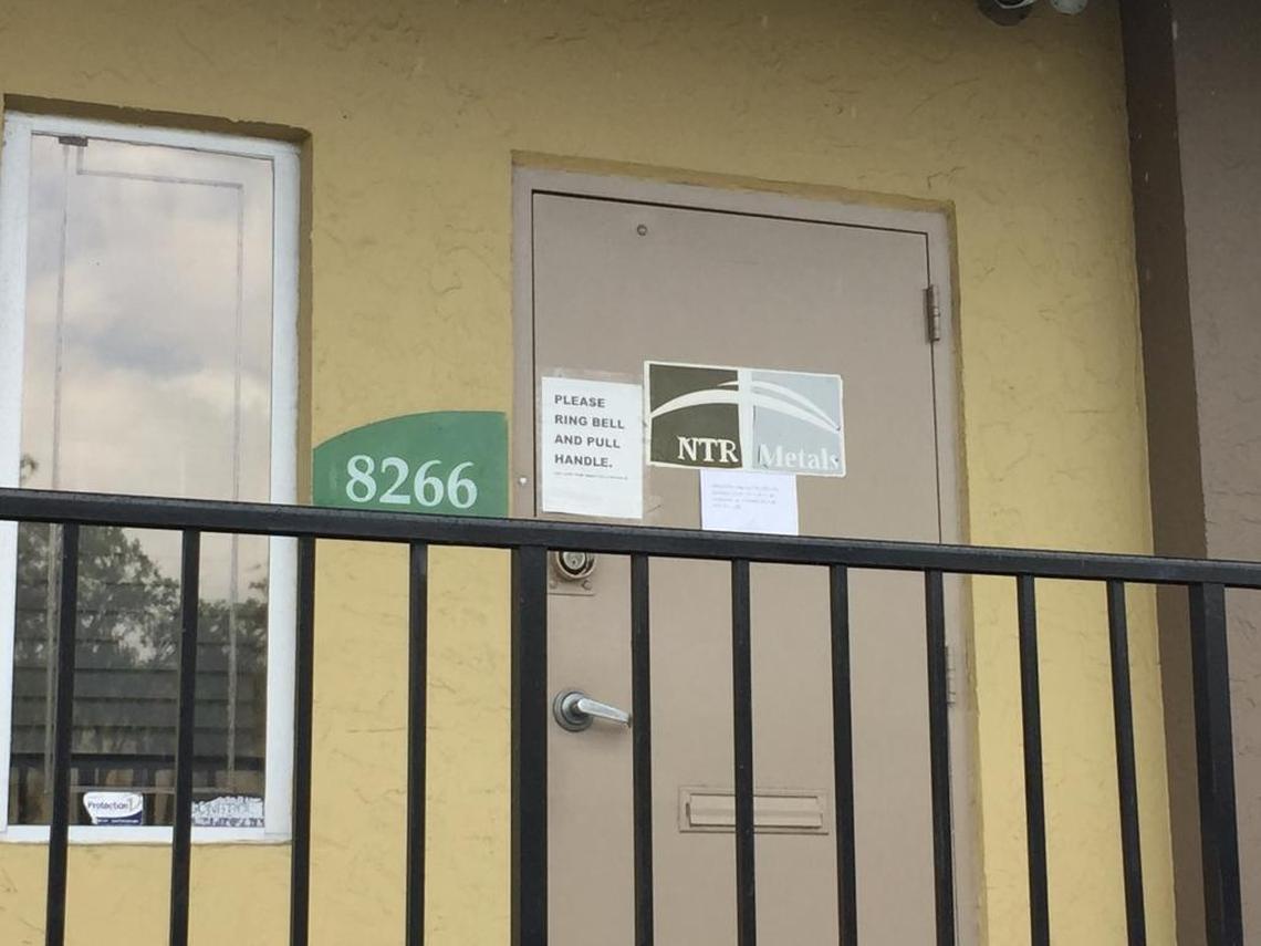 NTR Metals in Doral shut down after federal prosecutors charged its traders with laundering $3.6 billion in dirty gold from Latin America.