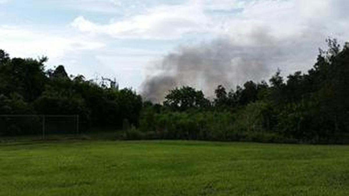 
A 100 acre fire off Southwest Eighth Street, east of Krome Avenue, was 50 percent contained Sunday night.
