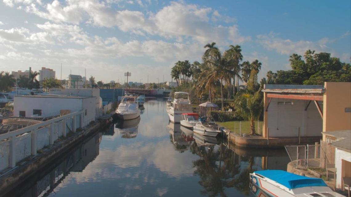 Wagner Creek merges with the Miami River next to Northwest Seventh Ave. Long considered one of the state's most polluted waterways, Wagner Creek is finally getting cleaned up.