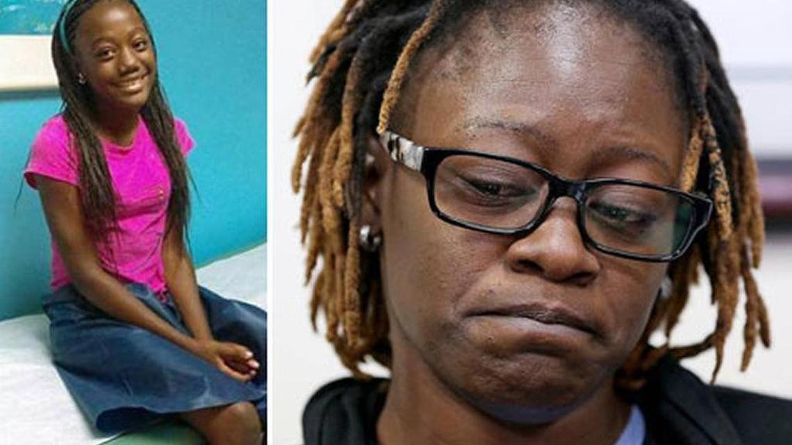 Naika Venant and her mother, Gina Alexis