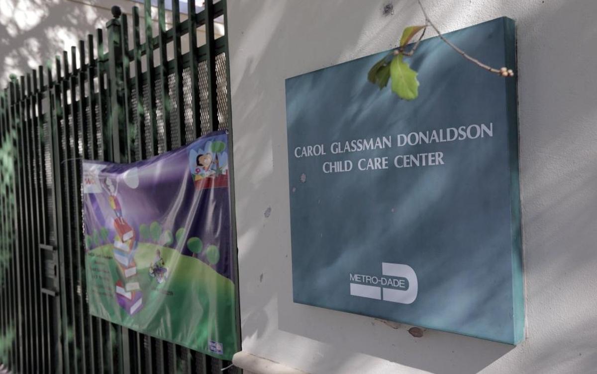 The main entrance to the YWCA Carol Glassman Donaldson Center Day Care next to the Stephen P Clark Government Center, 111 NW First St. on Wednesday, Dec. 13, 2017. Two children who attended the daycare center died of suspected meningitis, state health officials said this week. Inspectors found a slew of problems at the facility, according to reports from the Department of Children and Families, including a failure to keep an isolation area for sick children, evidence of rodent or vermin infestation, and a lack of training for some of the staff.