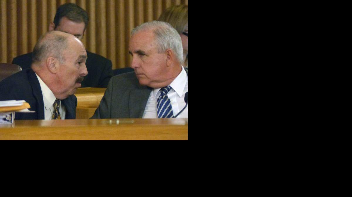 ‘ICONIC BUILDING’:  Mayor Carlos Gimenez, right, calls SkyRise a ‘game-changer’ for the local economy.