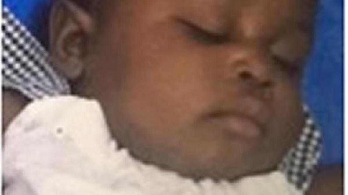 Angela Dufrene, when she was an infant