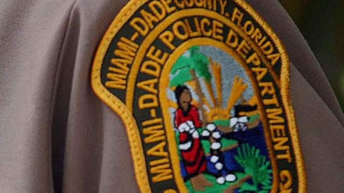 A patch showing the Miami-Dade Police Department’s insignia.