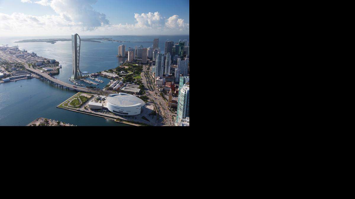 Rendering of the SkyRise tower in Miami.
