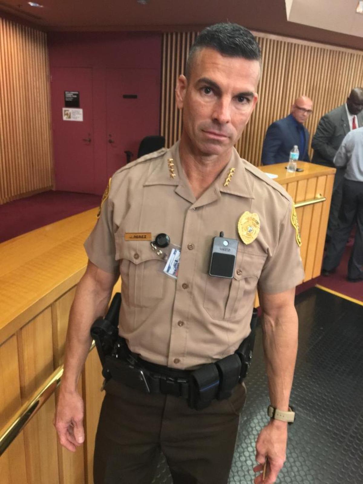 Miami-Dade Police Director Juan Perez.