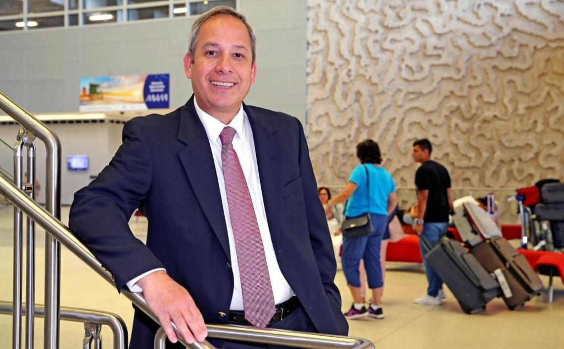 As Miami-Dade’s aviation director, Lester Sola oversees Miami International Airport.