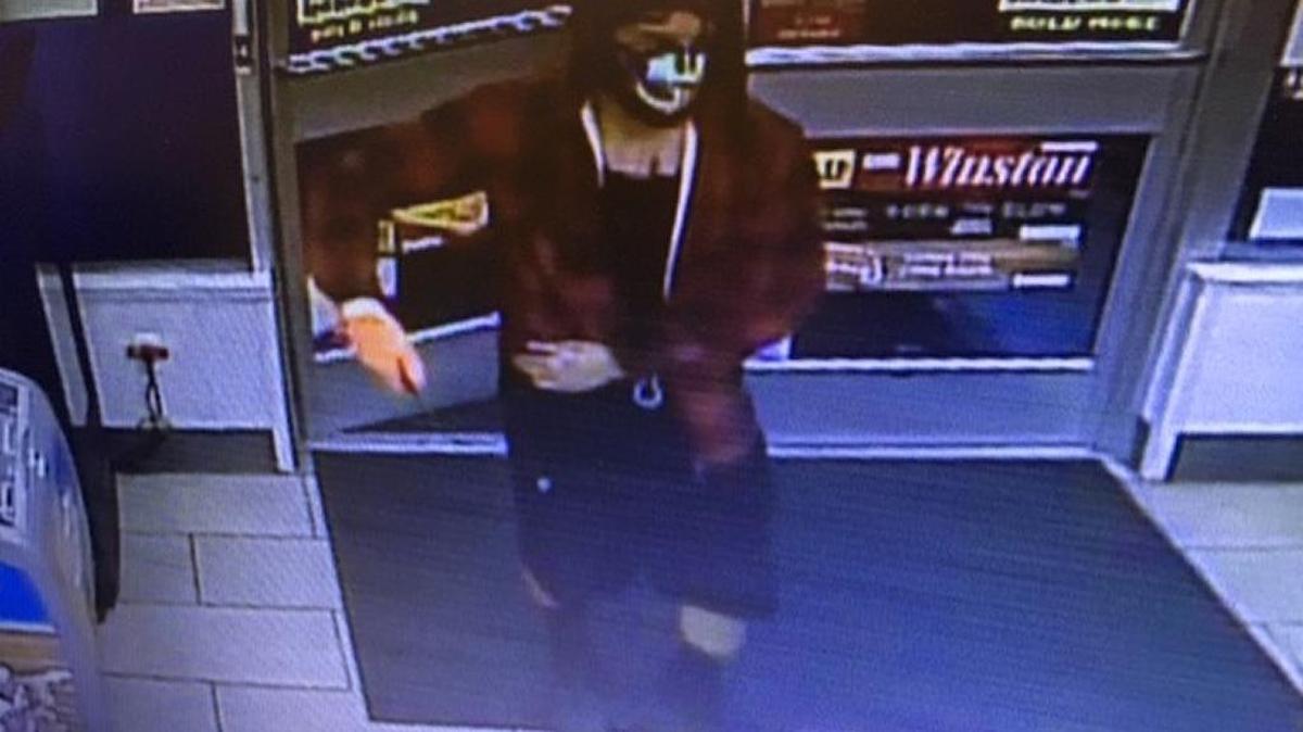 A man in a skull mask attempted to rob a Stop & Shop on West Flagler Street shortly after midnight May 10. Police are still searching for the suspect.