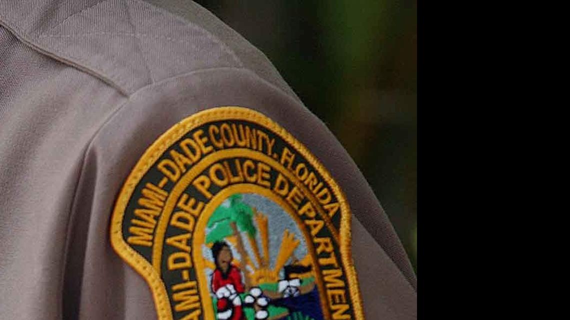 
An insignia from the uniform of the Miami-Dade Police Department
