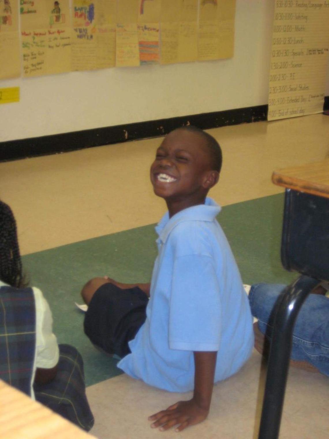 Jedediah at Dunbar Elementary