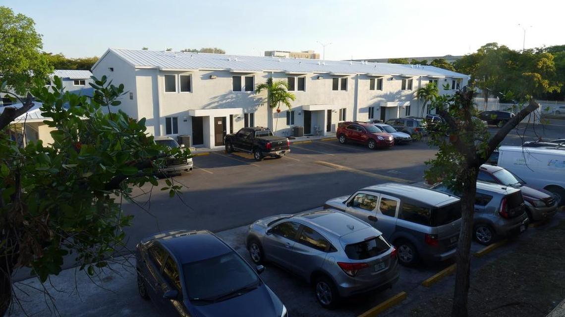 Town Park Plaza North is among the communities targeted by Miami Commissioner Keon Hardemon for publicly funded renovations to privately owned homes. Work has struggled, but the repairs were badly needed.