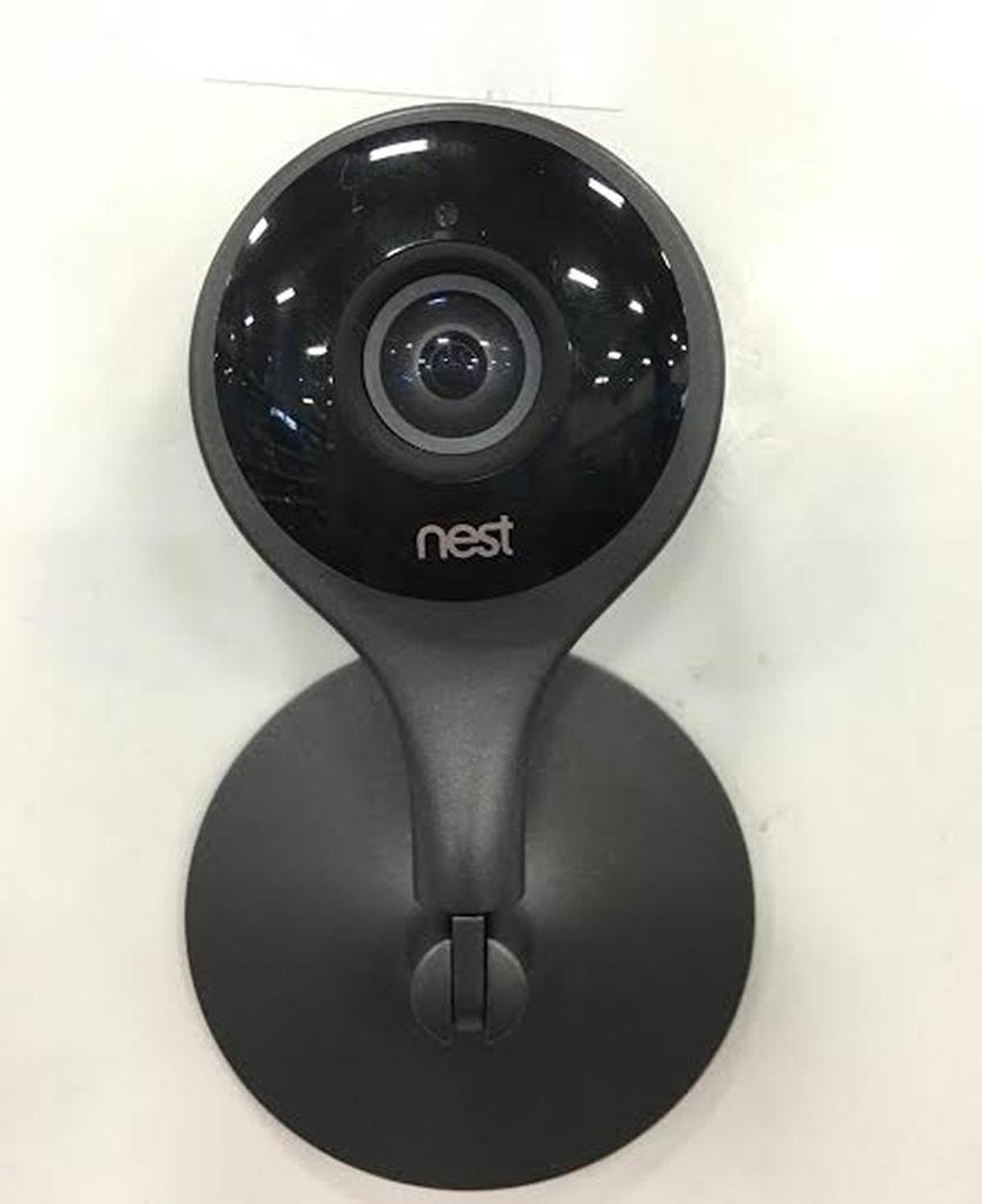 Nest camera offers surveillance and an app that works with smartphones.