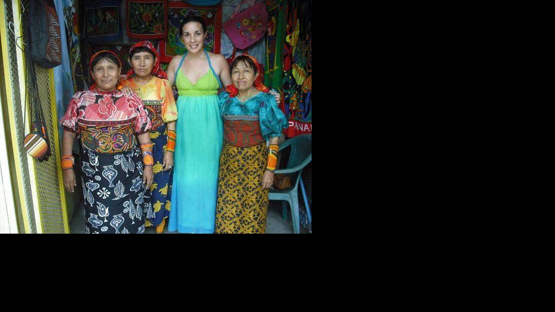 
Larissa Macriello on vacation in Panama
