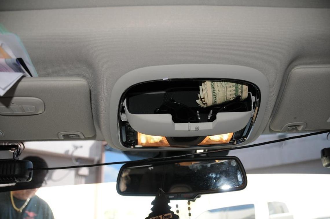 Investigators found $1,300 in the car of Miami-Dade Detective Armando Socarras. Prosecutors say Socarras stole the money from an undercover cop posing as a drug dealer