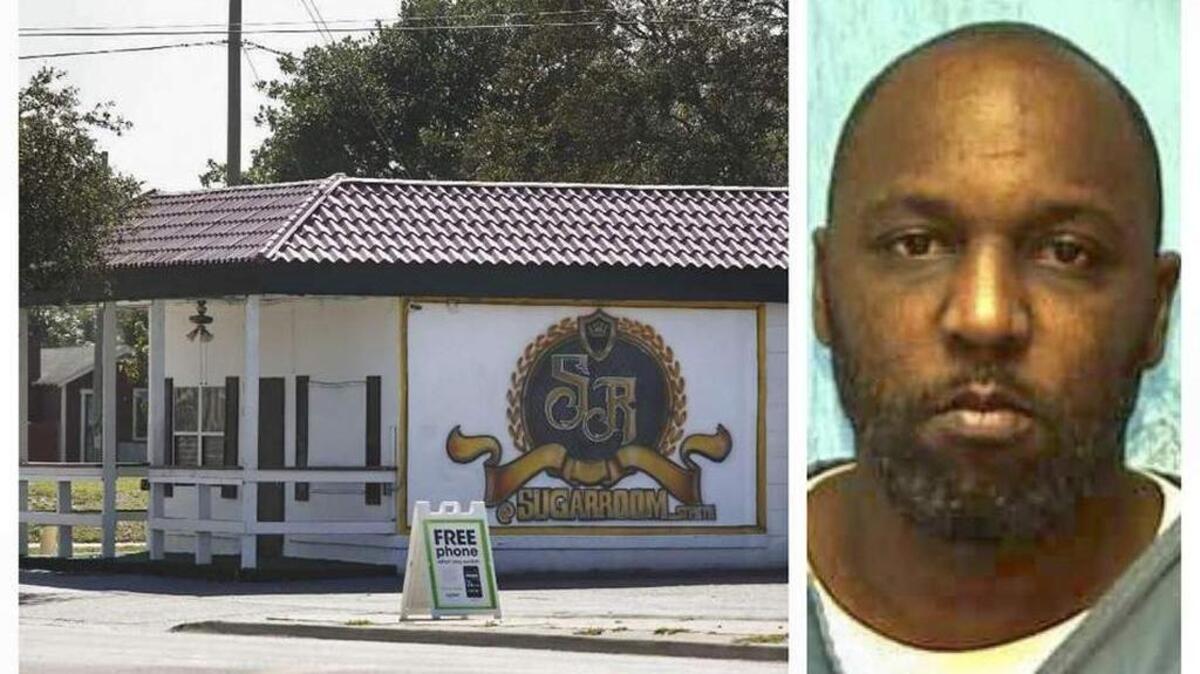 Jermaine A. Long, 33, was shot and killed outside the Sugar Room, left, early Monday morning, according to St. Petersburg police. Records show he was released from prison on March 20, just 13 days before his death.