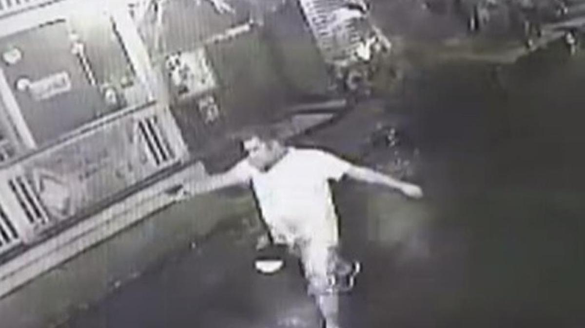 Derek David of Louisiana is captured on security video brandishing a gun on Charles St. March 21, 2016, and firing toward people on Duval Street. He says he was defending himself and his wife from strangers who started fighting them.
