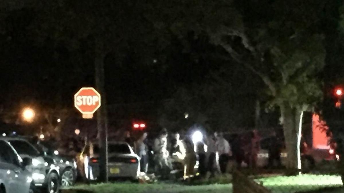Paramedics check out a man who left his home and ended an hours long standoff with North Miami police.