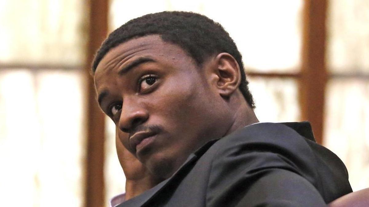 Deandre Charles, the teen accused of murdering Rabbi Joseph Raksin in Northeast Miami-Dade during a hearing in Miami-Dade court, Jan. 15, 2016.