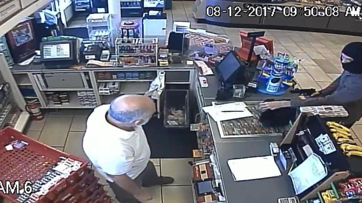 A man robbed a Stop & Shop at 4777 W. Flagler St. at gunpoint on Saturday, Aug. 12, 2017. Police are still searching for the suspect.