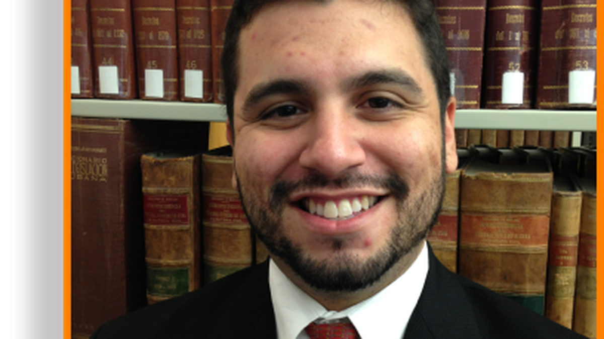 Miami lawyer Stephen Gutierrez was arguing an arson case in trial on Wednesday when his pants caught on fire.