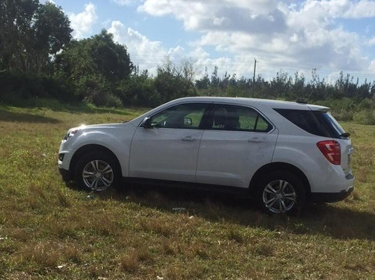 A hit-and-run driver killed Cesar Eduardo Cepeda and his father, Jose Cepeda Luna, back in February on the side of the Dolphin Expressway. Earl Lewis was charged with leaving the scene of an accident involving deaths and grand-theft auto. Cops say he took off in a Chevy Equinox that was later found abandoned near Homestead.