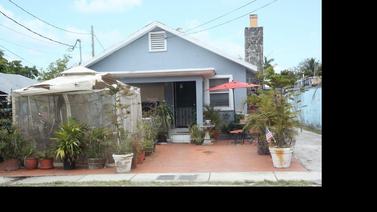 
The house in the 3100 block of SW 23
rd
 Street in Miami where a package from Ecuador with a laptop carrying 250 grams of cocaine was to be delivered. Authorities ultimately made an arrest and the case is pending. 

