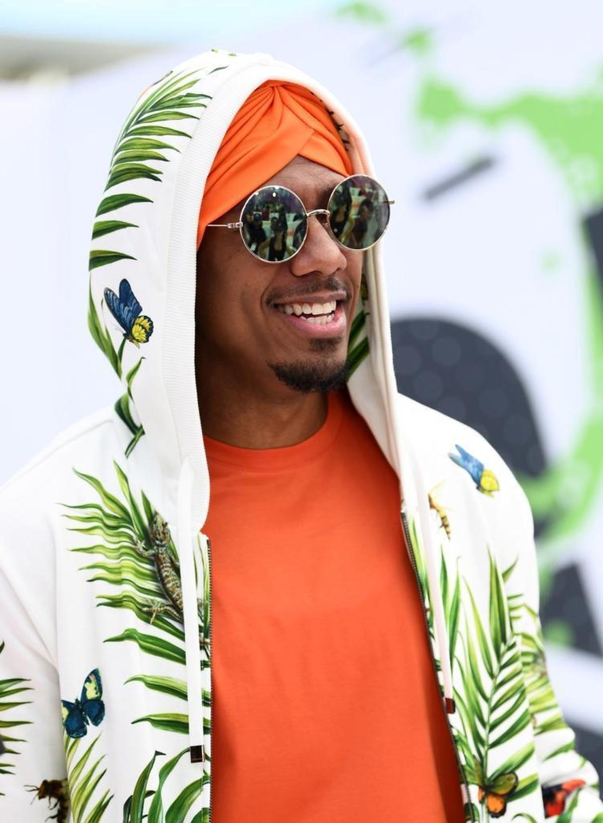 TV personality Nick Cannon at the Nickelodeon Kids' Choice Sports Awards in July. He was scammed out of $15,000 by conman George French Jones.