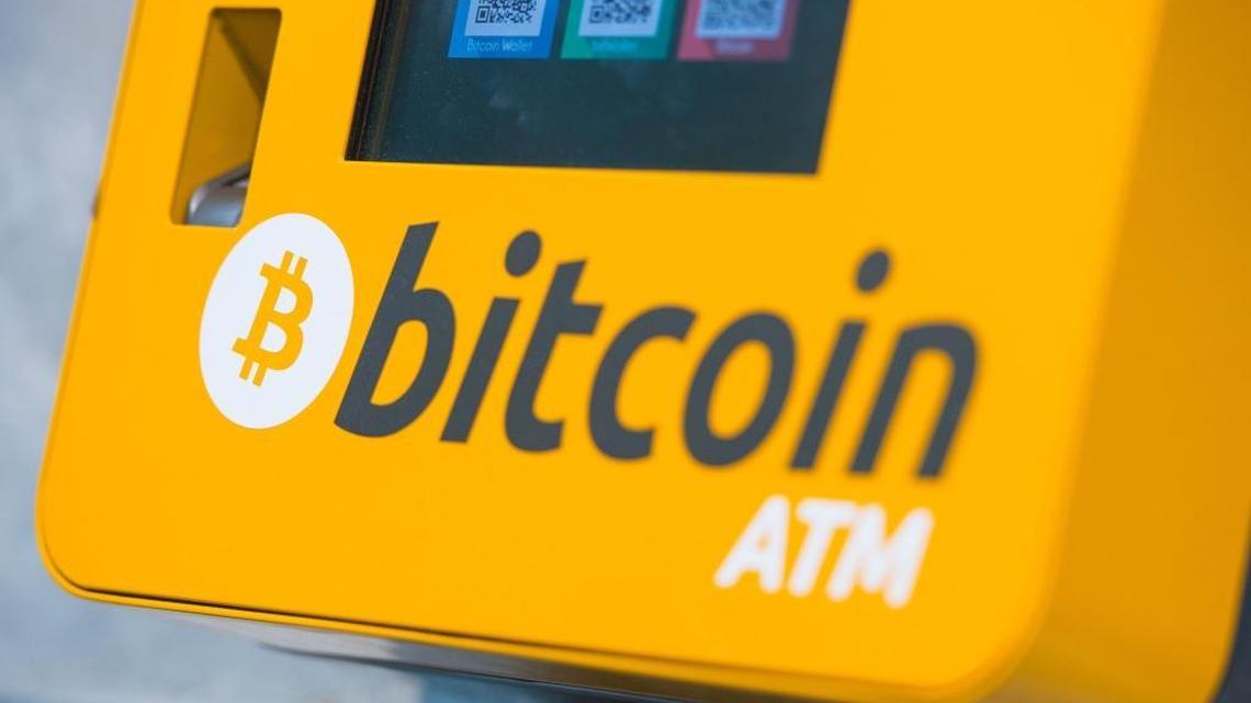 File photo of a Bitcoin ATM. Florida legislators on Friday passed a law to add the virtual currency to the state’s money-laundering statute.
