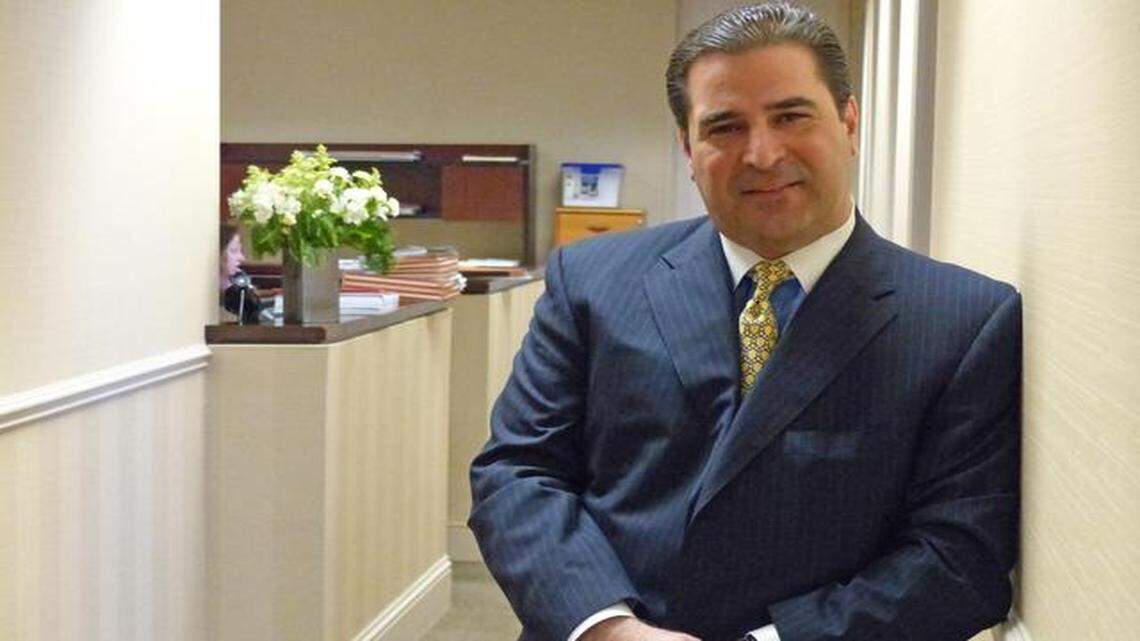 
Luis Felipe Pérez — also known as “Felipito” — during an interview at the office of his attorney, Joshua Entin, in Fort Lauderdale earlier this month.
