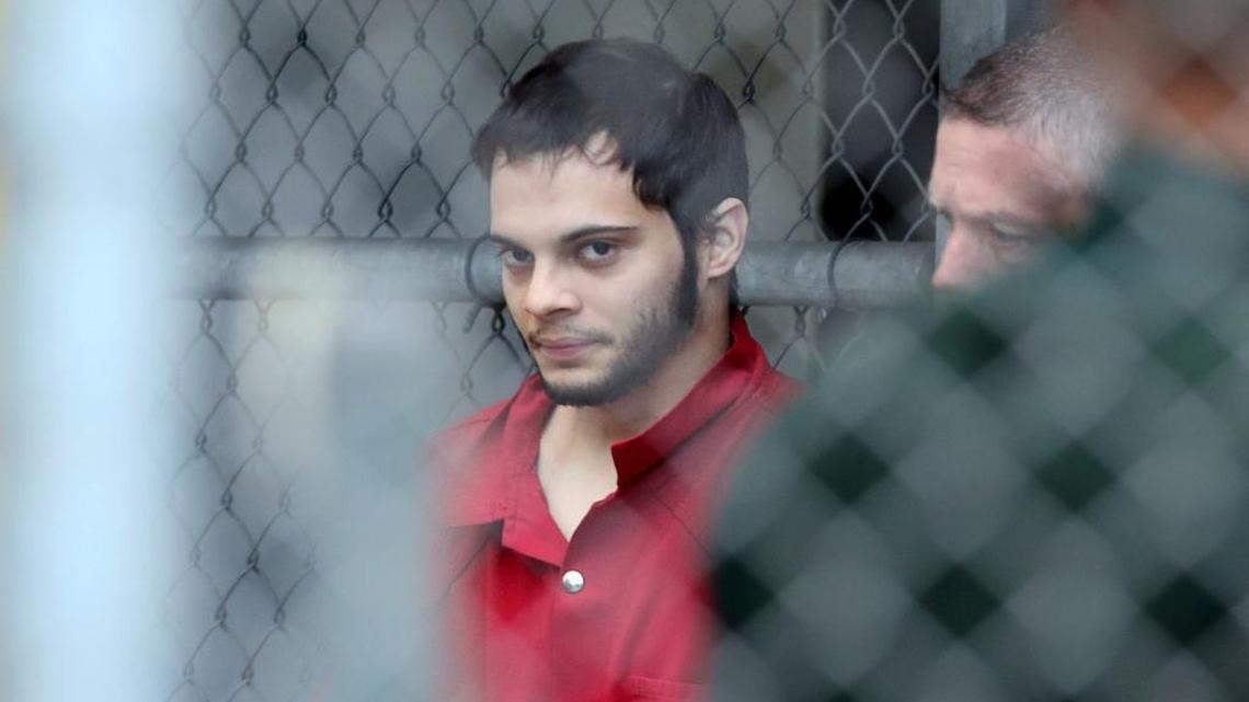 Esteban Santiago is taken from the Broward County main jail as he is transported to the federal courthouse in Fort Lauderdale on Monday, Jan. 9, 2017. Santiago is accused of killing five people and wounding six others in the Fort Lauderdale airport shooting and faces federal charges involving murder, firearms and airport violence.